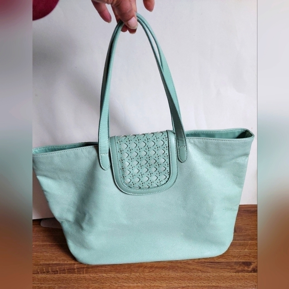 Danielle Nicole Light Mint Green Tote Shoulder Bag